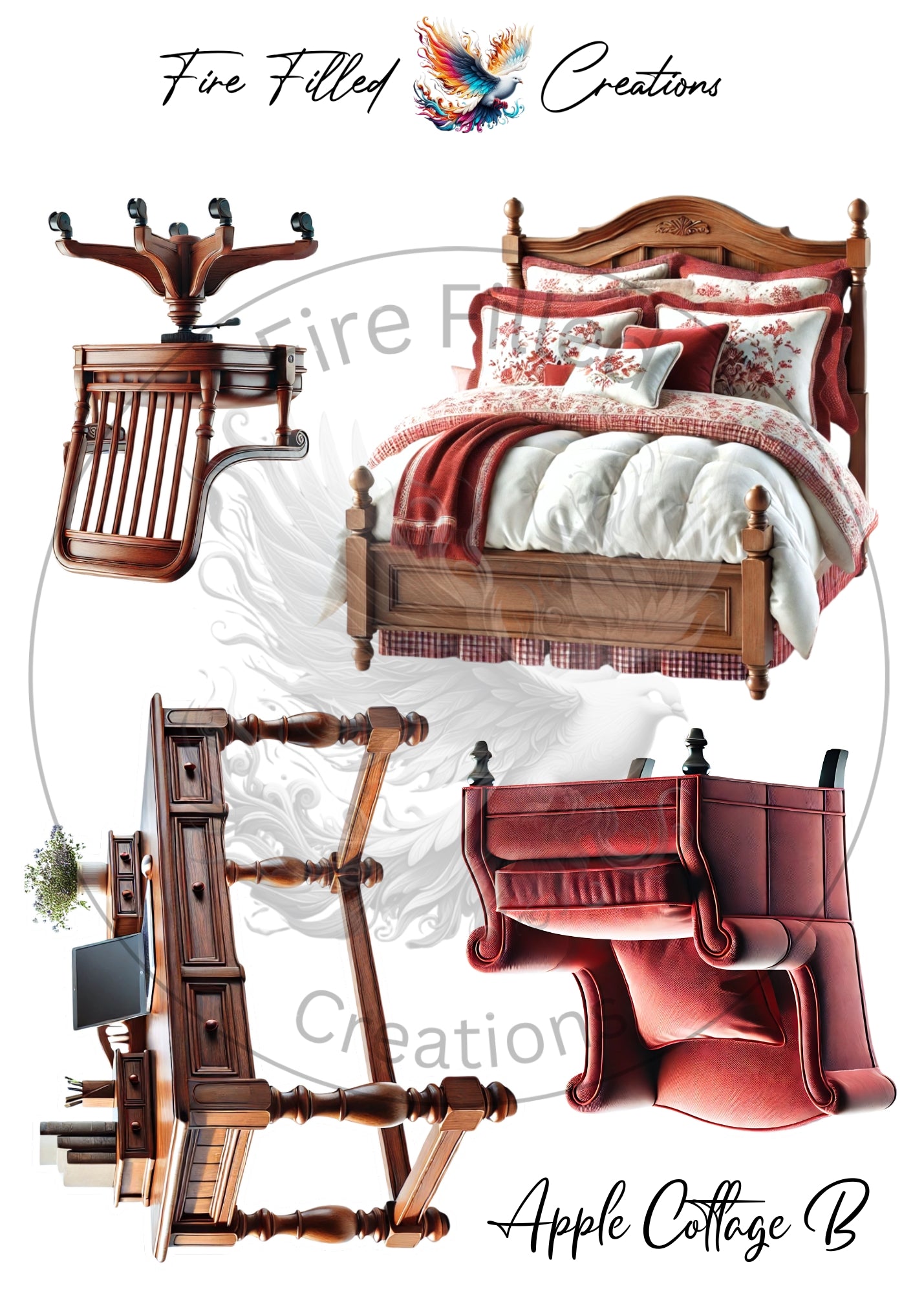 Furniture Sticker Sheets