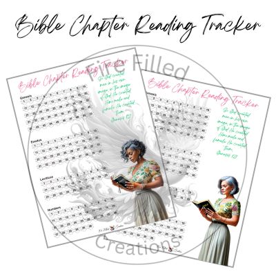 Bible Chapter Reading Tracker (Printable & Digital)