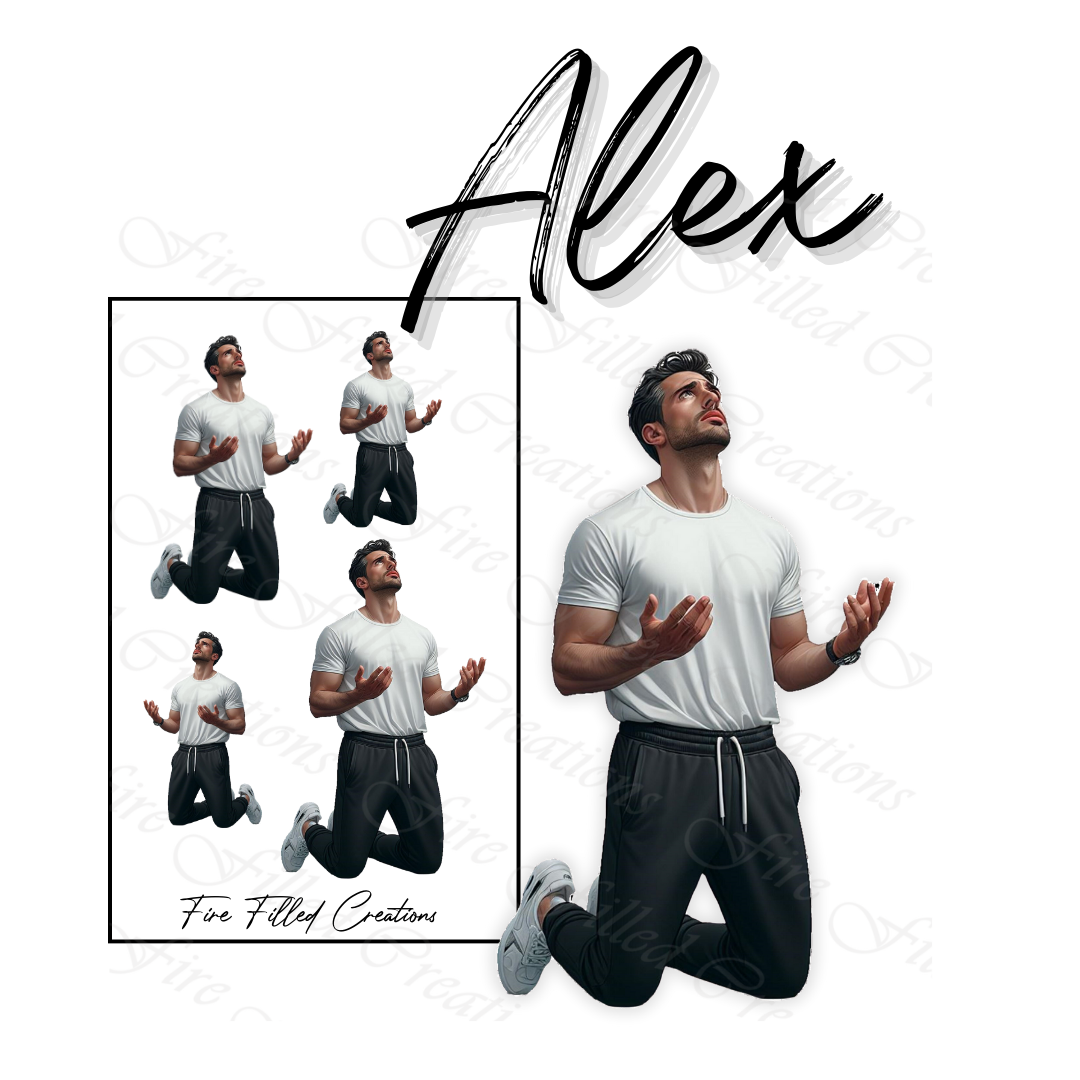 Wholehearted Men Sticker Collection