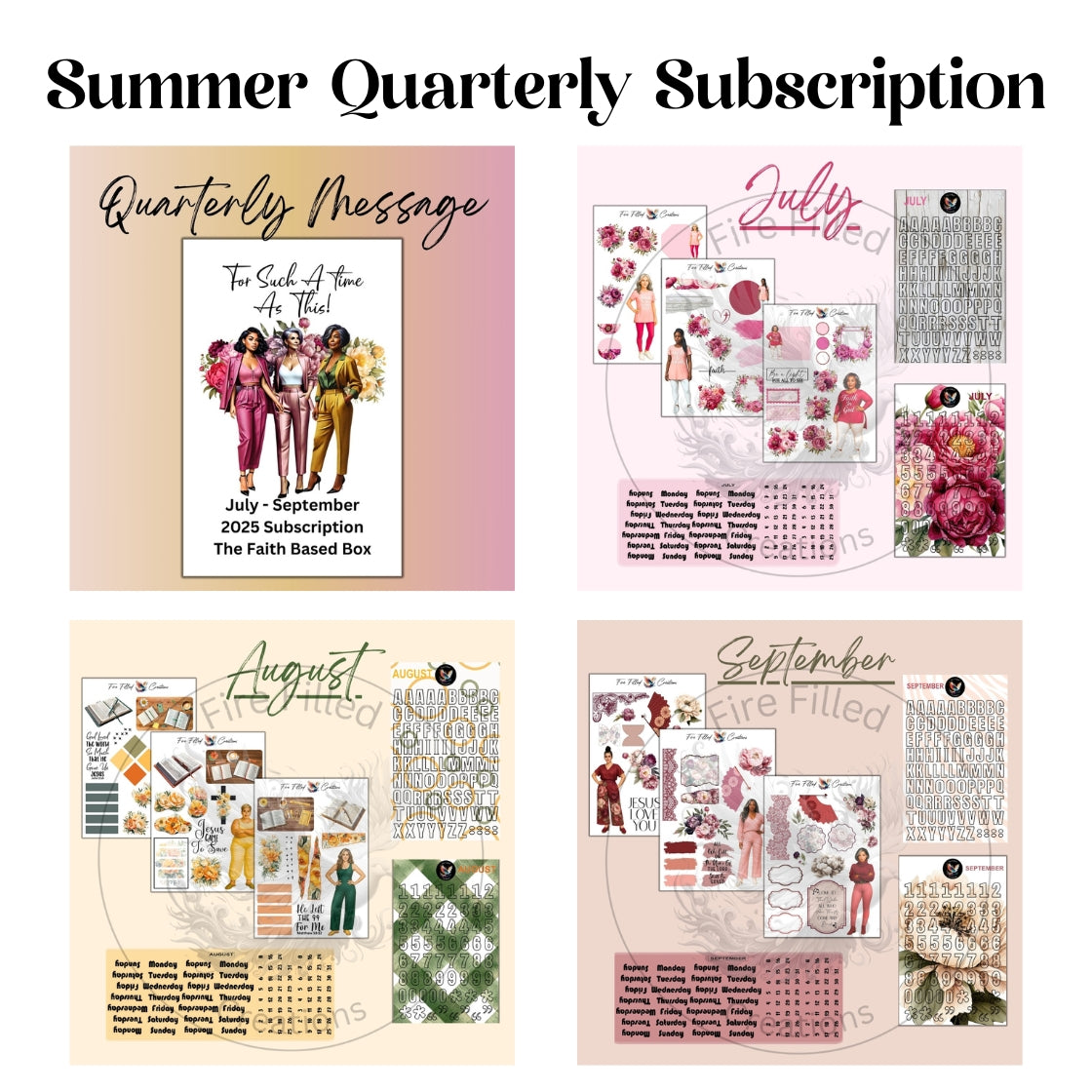 Past Quarterly Stickers