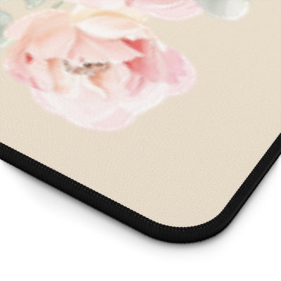 Proverbs 3:5 - Floral Scripture Desk Mat