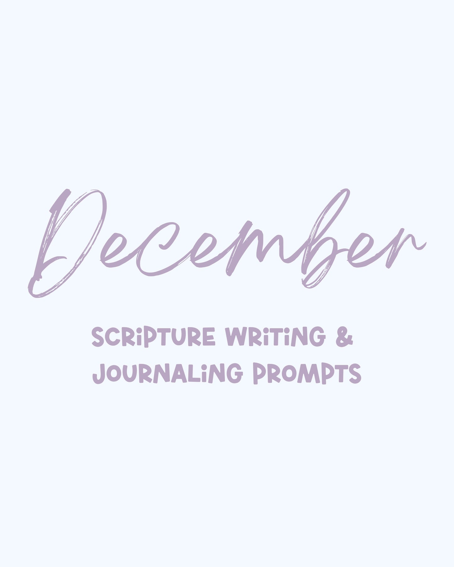 Scripture Writing Plan & Journaling Prompts