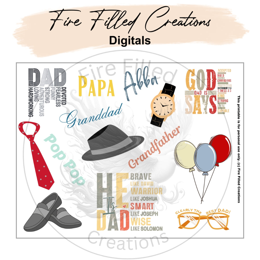 Father's Day 2024 - Printable