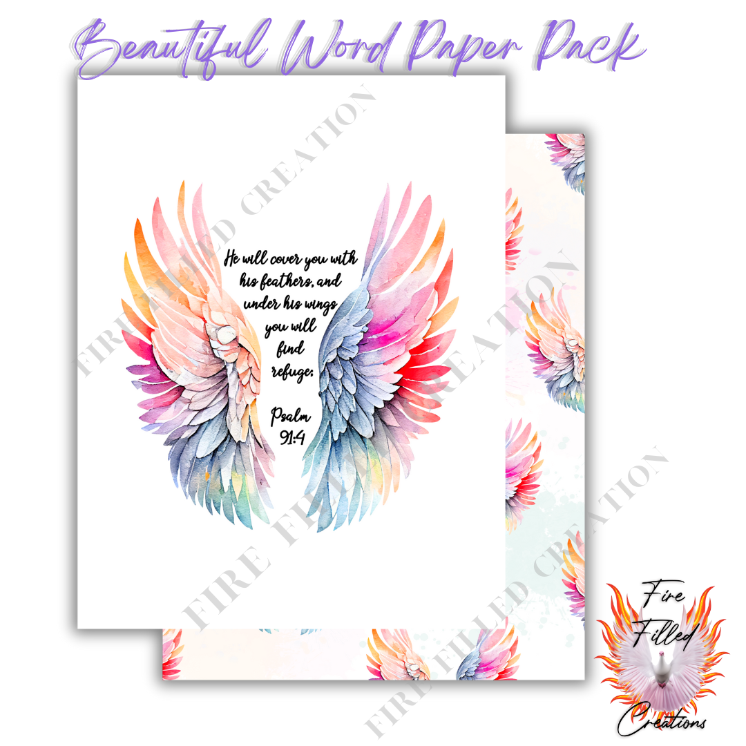 Beautiful Word Paper Pack (Digital)