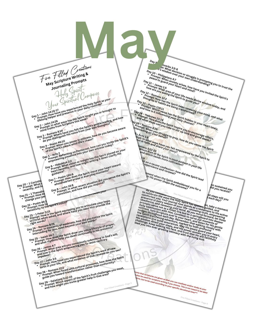 Scripture Writing Plan & Journaling Prompts
