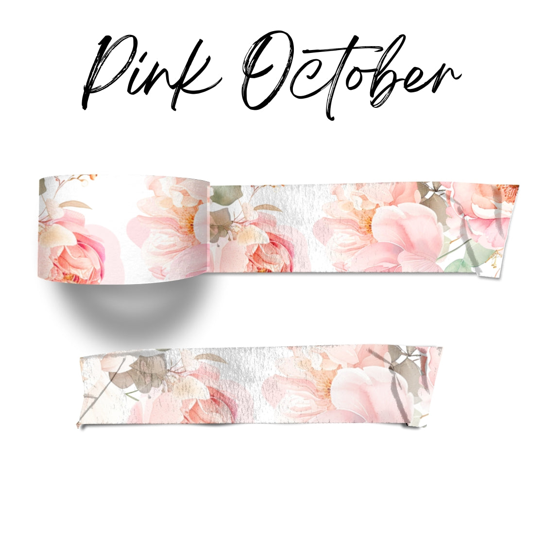 Pink October Washi