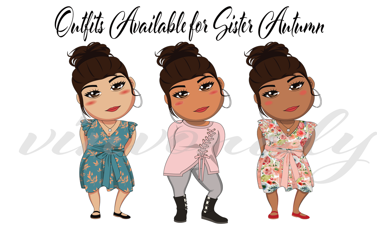 Sister Autumn Mini Faithful - Sticker Sheets and Die Cuts