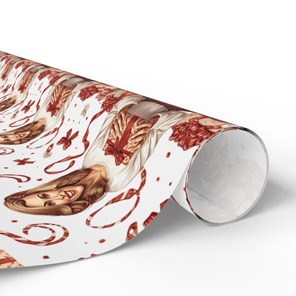 Cheerful Giver Gift Wrapping Paper - Fair Skin