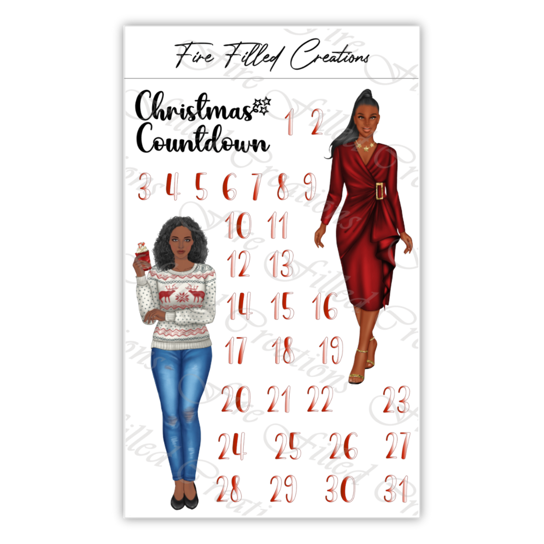 Christmas Activities Sticker Sheets