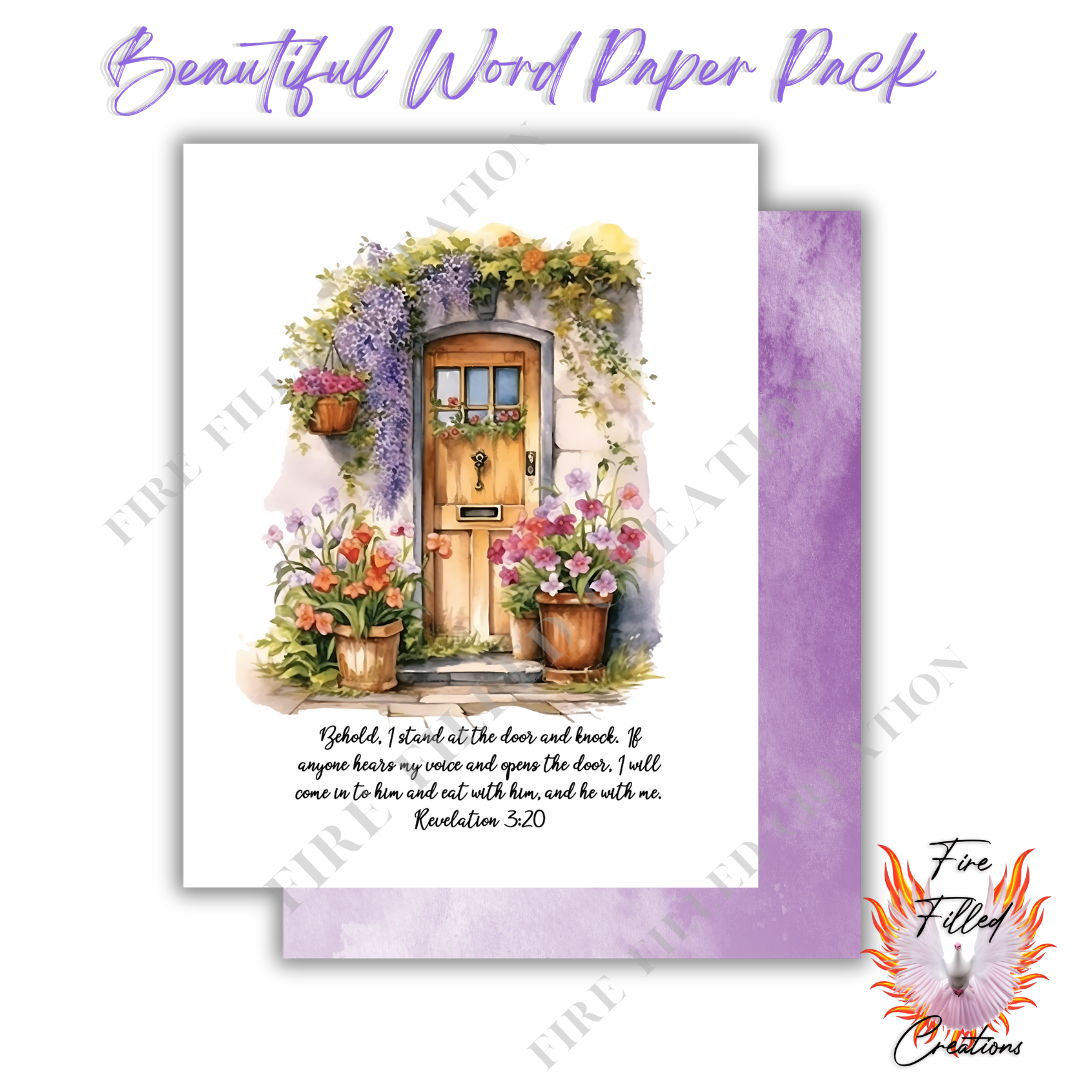 Beautiful Word Paper Pack (Digital)