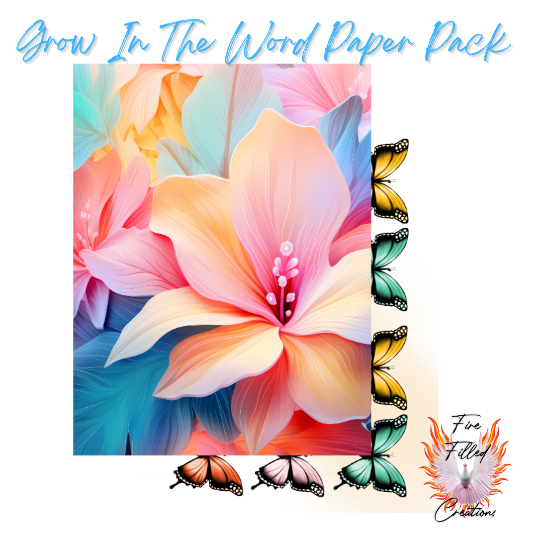 Grow In The Word - Paper Pack