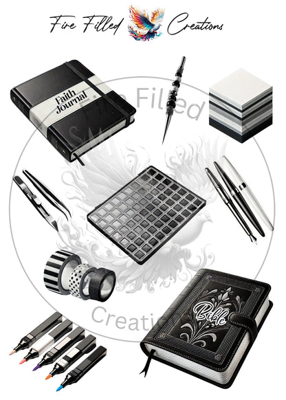 Journaling Elements Sticker Sheets