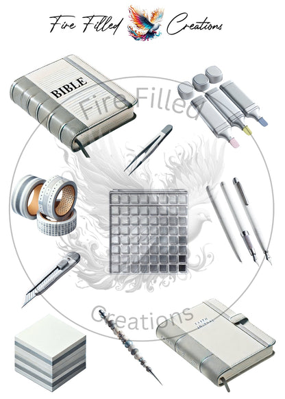 Journaling Elements Sticker Sheets