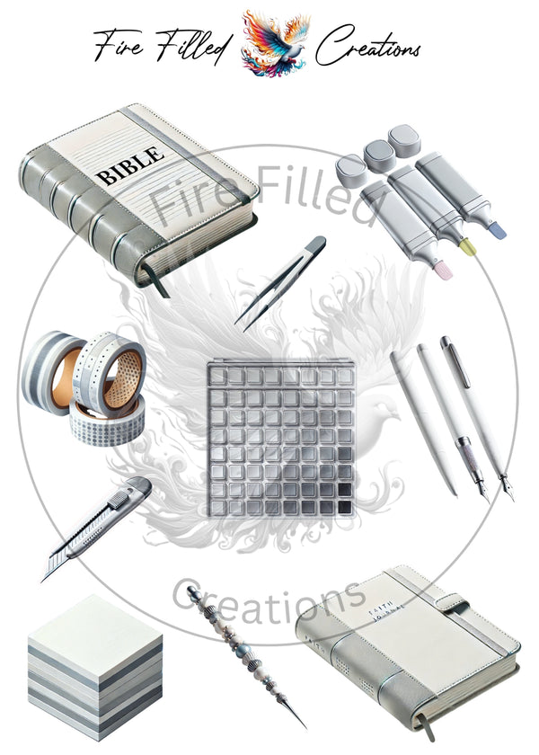 Journaling Elements Sticker Sheets