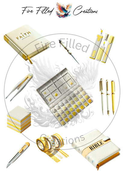 Journaling Elements Sticker Sheets