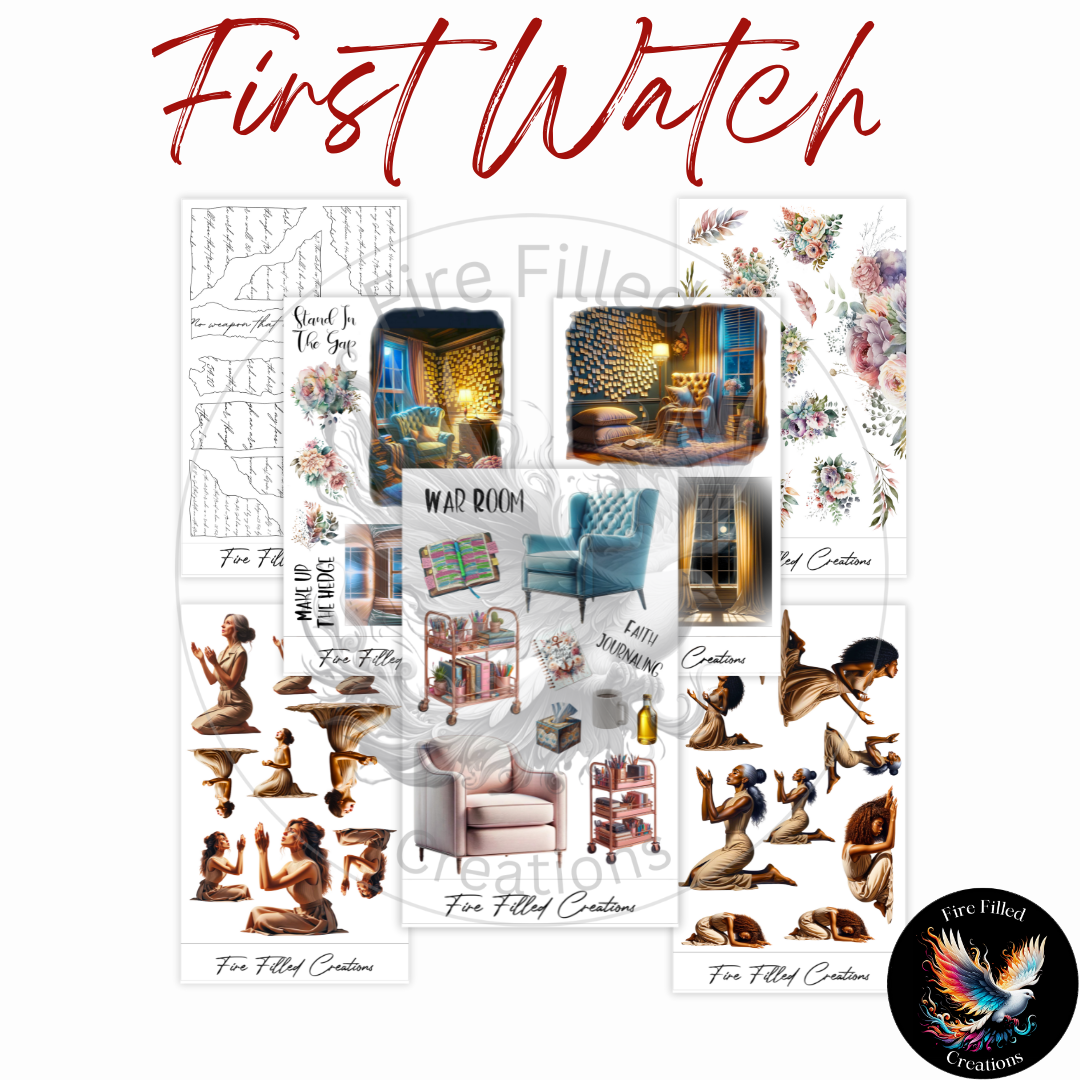 First Watch Sticker Collection – Fire Filled Creations