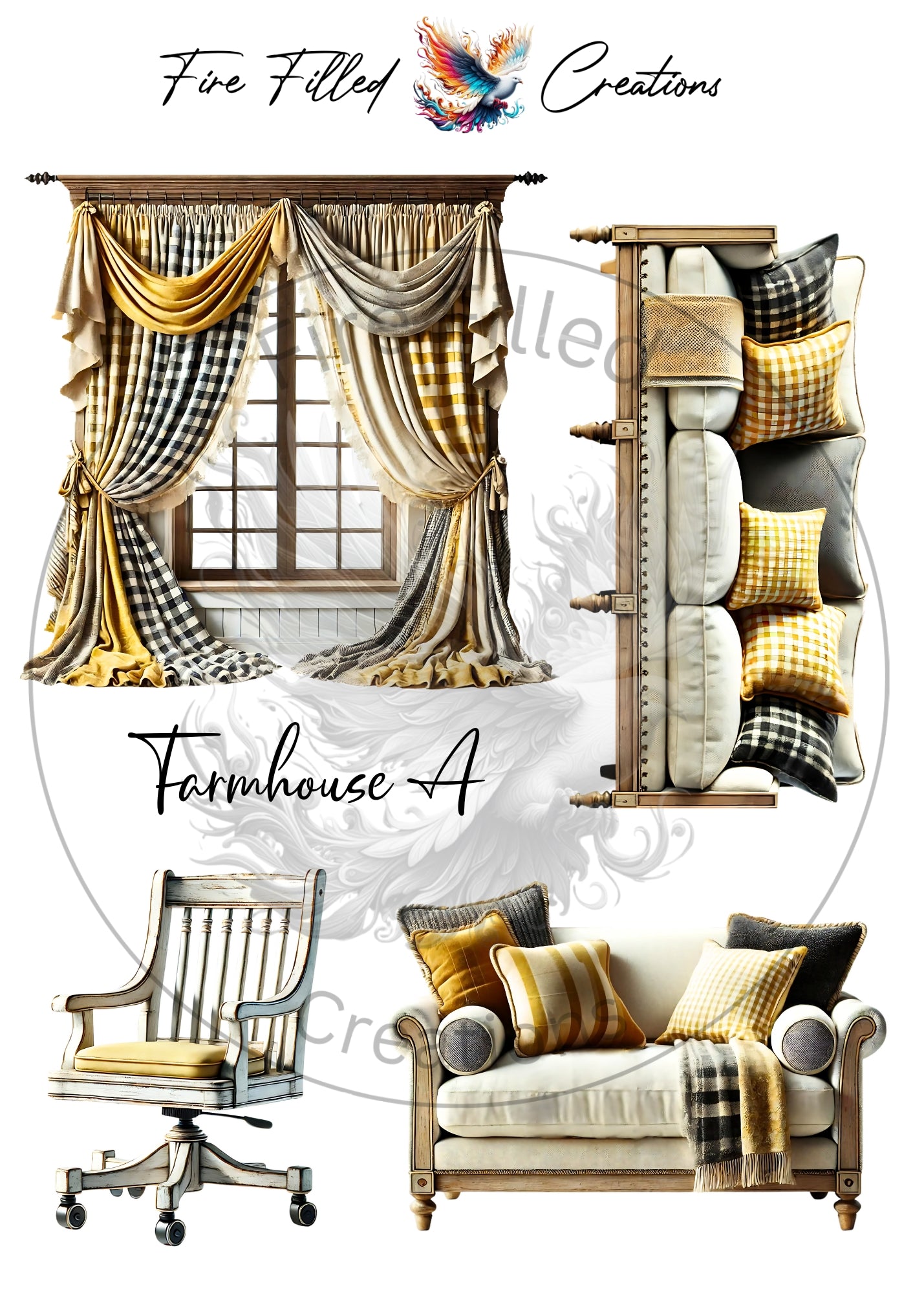 Furniture Sticker Sheets