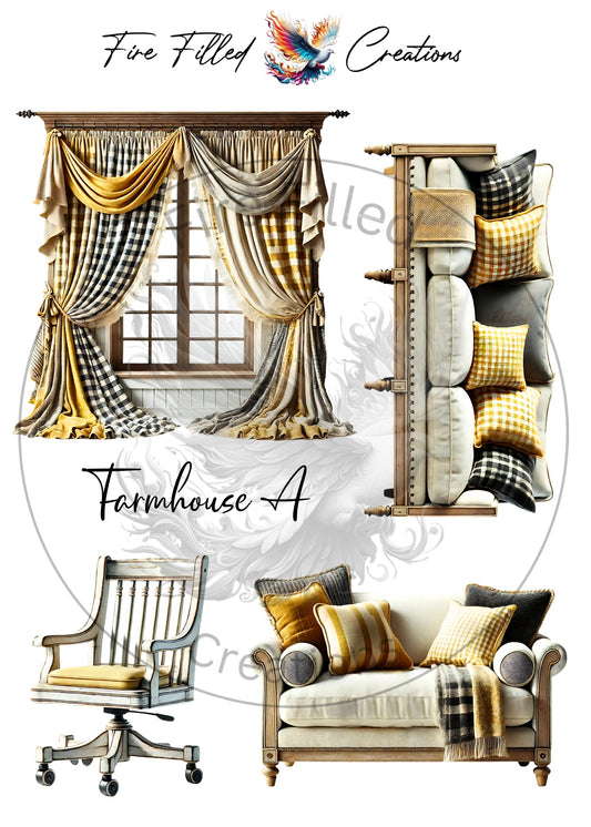 Furniture Sticker Sheets