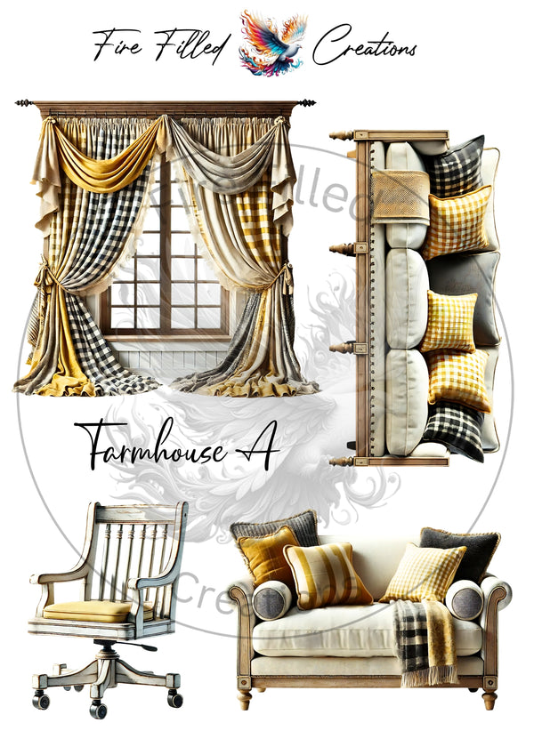 Furniture Sticker Sheets
