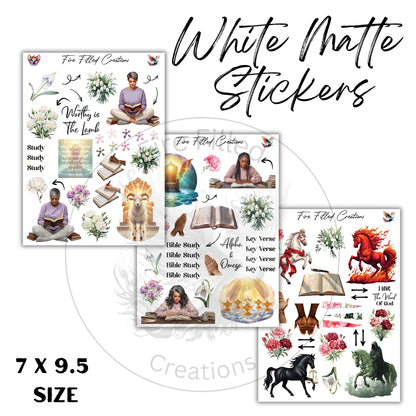 The Faith Based Quarterly STICKER Subscription (Please Read!)