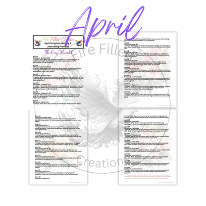 Scripture Writing Plan & Journaling Prompts