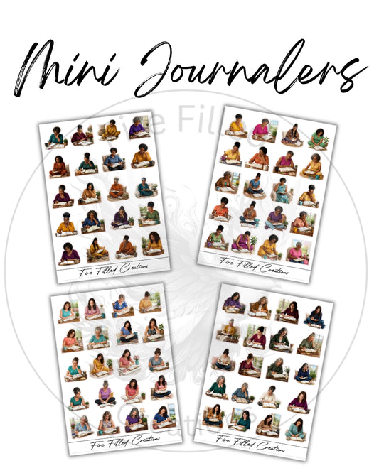 Mini Journalers Sticker Sheets
