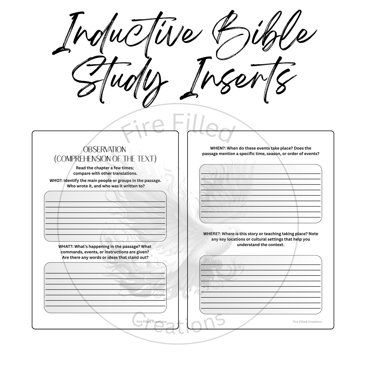Inductive Bible Study