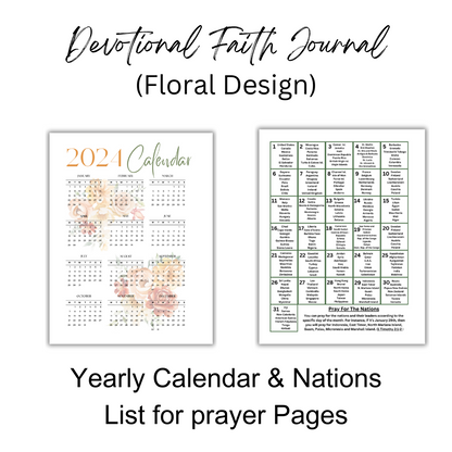 Devotional Faith Journal - Undated