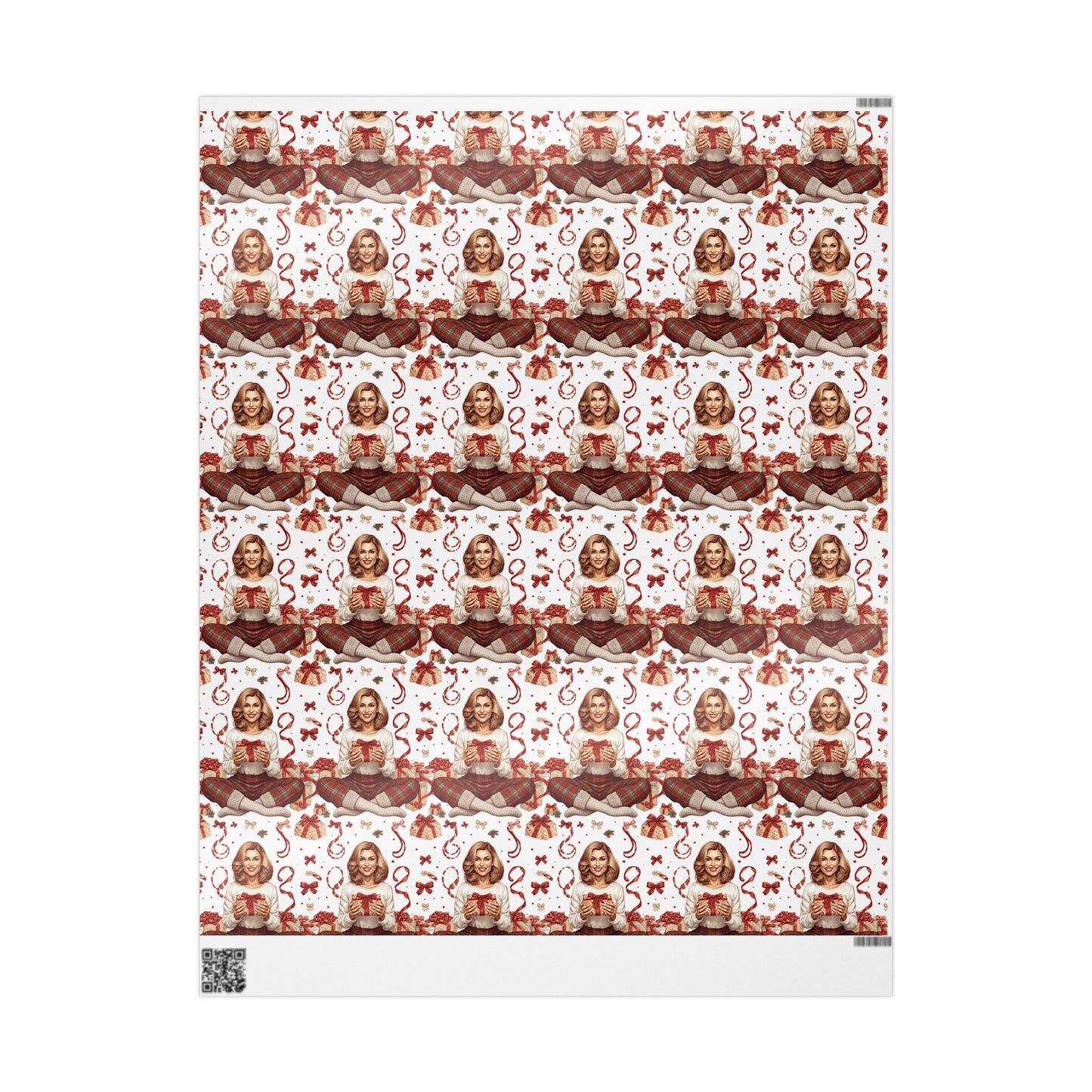 Cheerful Giver Gift Wrapping Paper - Fair Skin