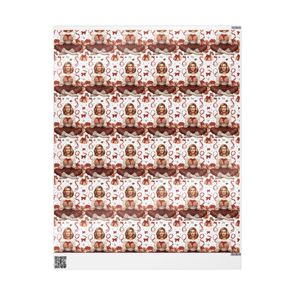 Cheerful Giver Gift Wrapping Paper - Fair Skin