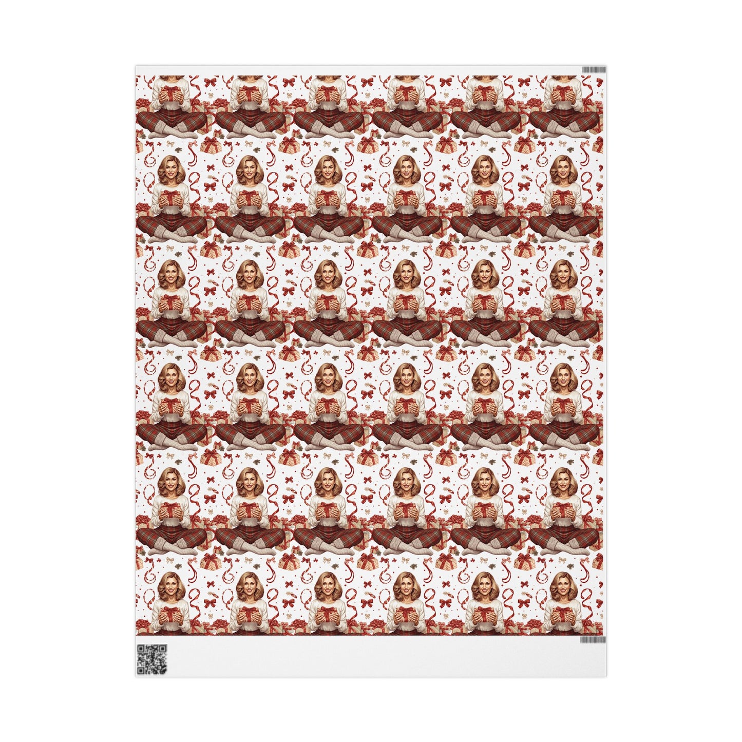 Cheerful Giver Gift Wrapping Paper - Fair Skin