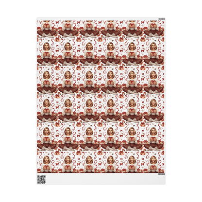 Cheerful Giver Gift Wrapping Paper - Fair Skin