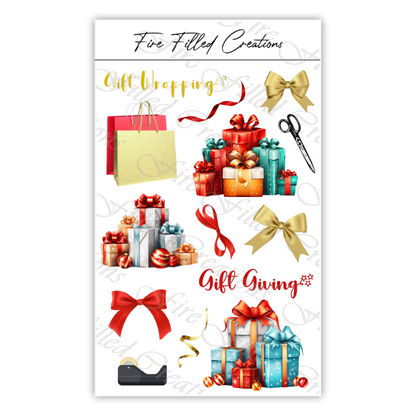 Christmas Activities Sticker Sheets
