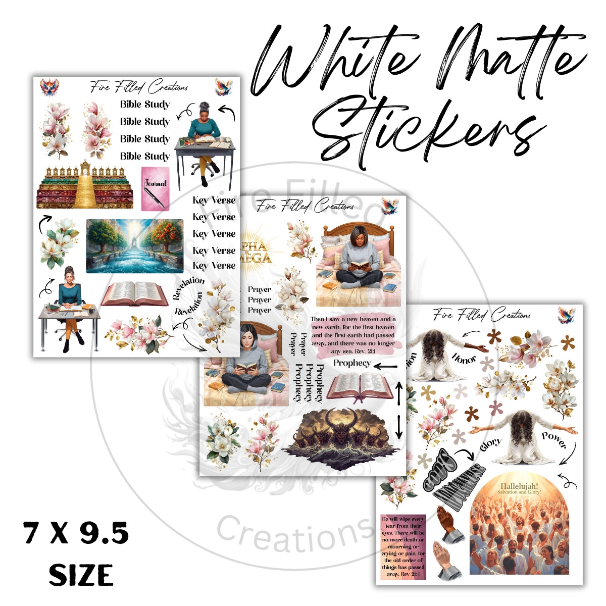 The Faith Based Quarterly STICKER Subscription (Please Read!)