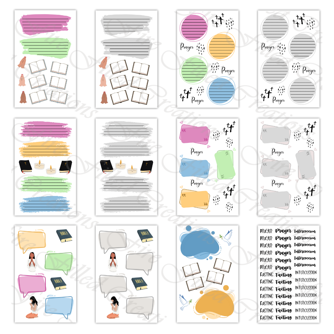 War Binder Essentials Sticker Book