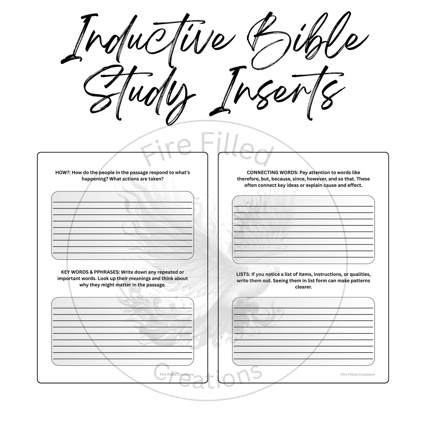 Inductive Bible Study