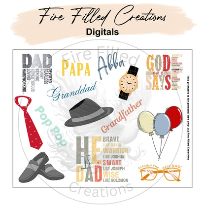 Father's Day 2024 - Printable