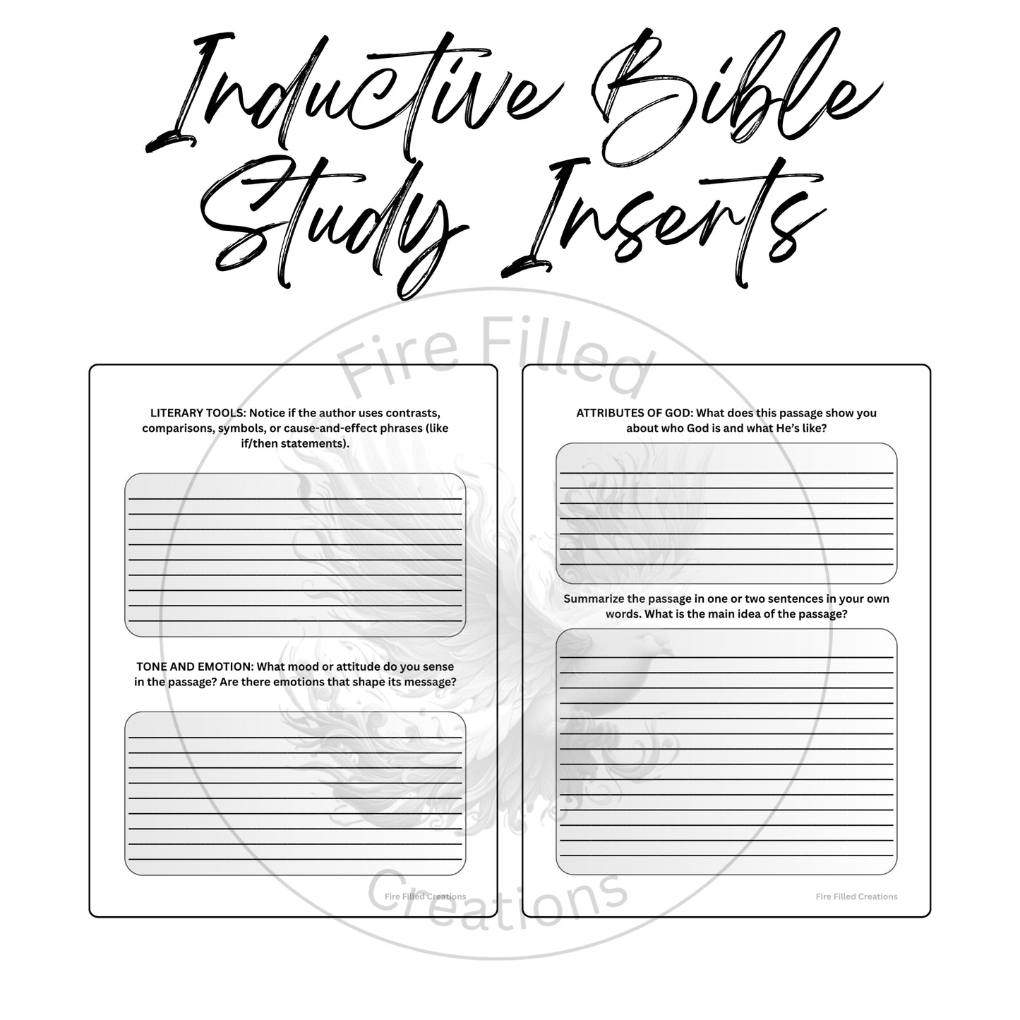 Inductive Bible Study
