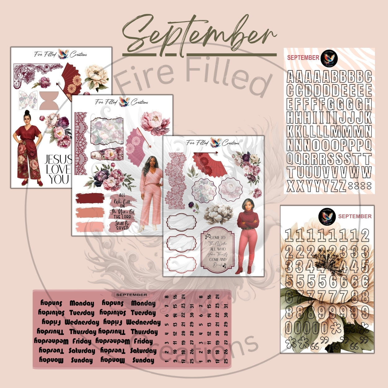 The Faith Based Quarterly Subscription (STICKERS ONLY) (Please Read!)