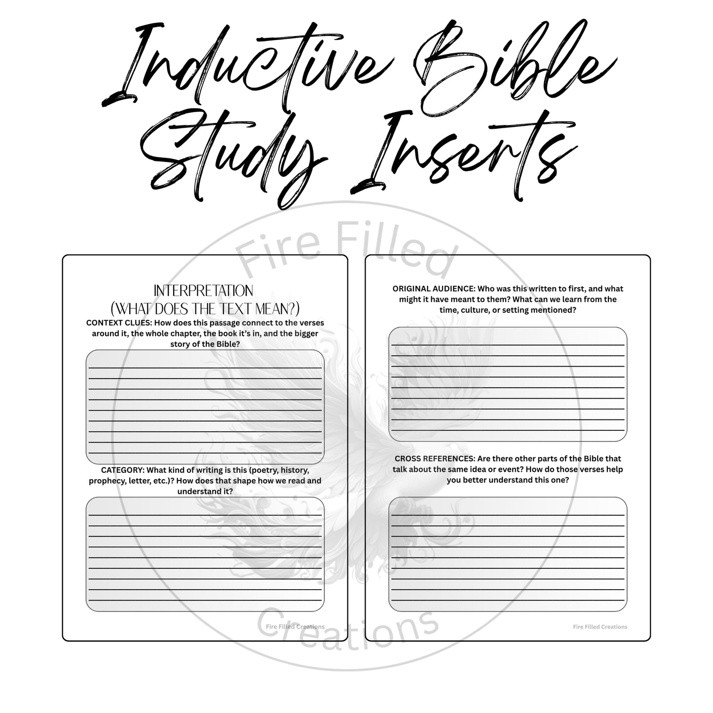 Inductive Bible Study