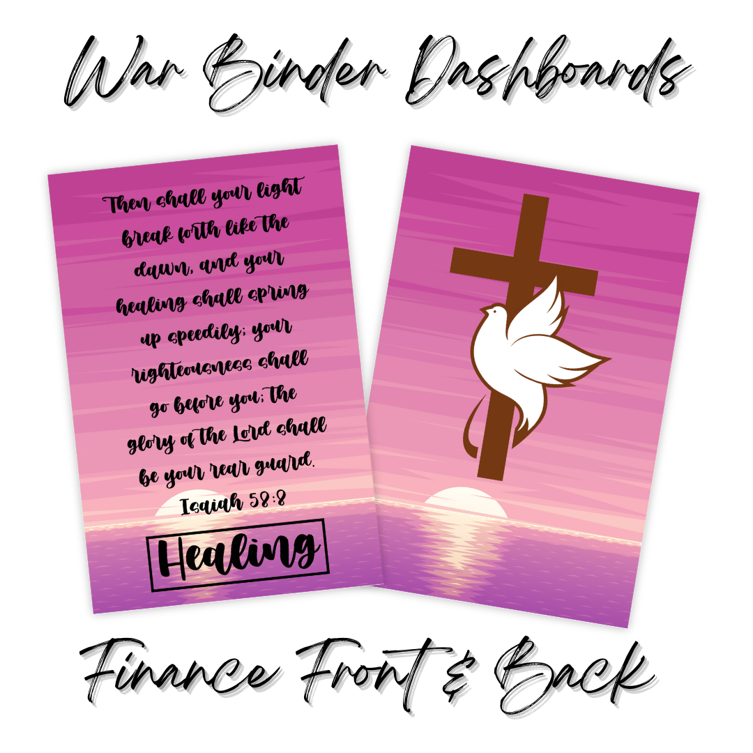 War Binder Cover and Dashboards - Collection #1 (Printable)