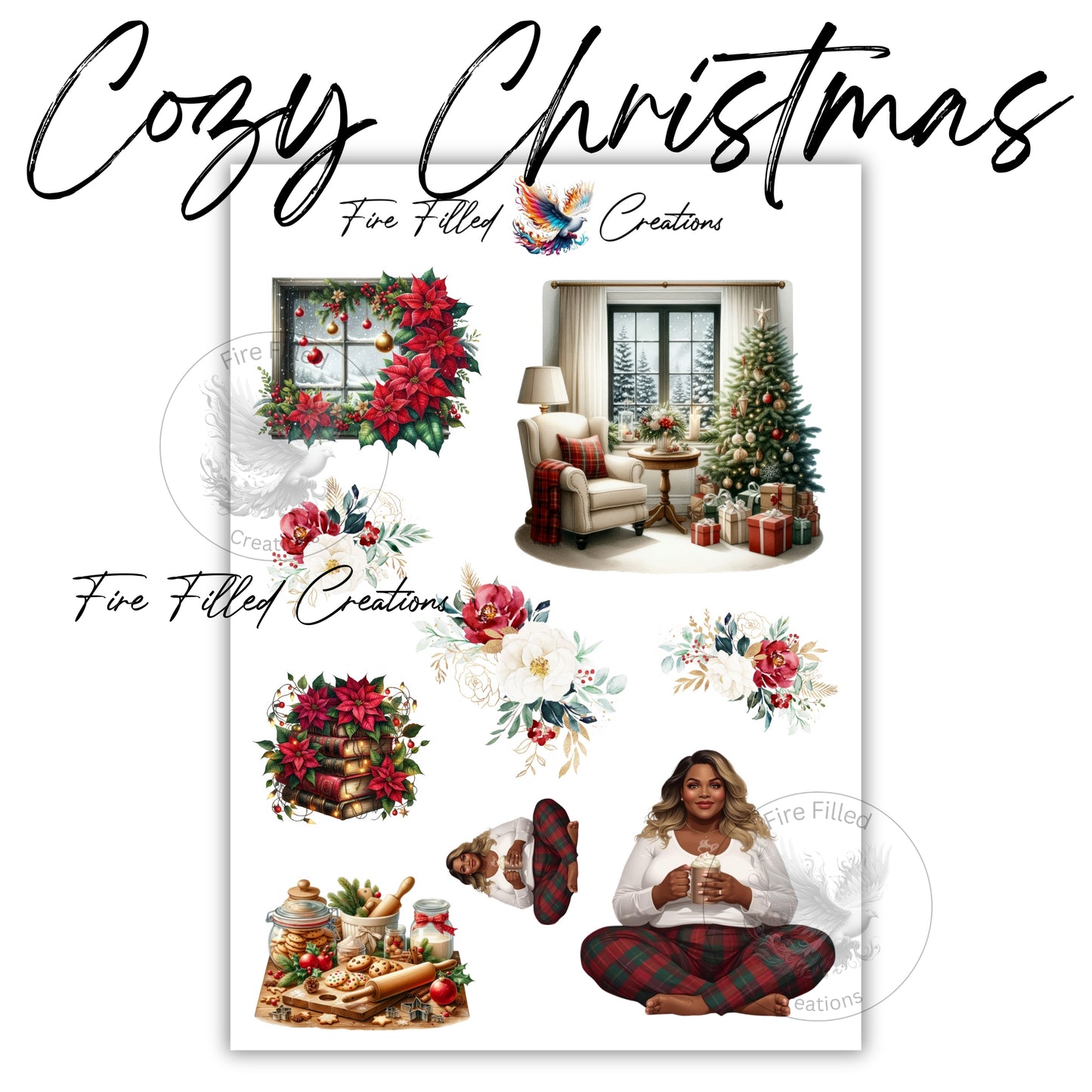 Cozy Christmas Sticker Sheets