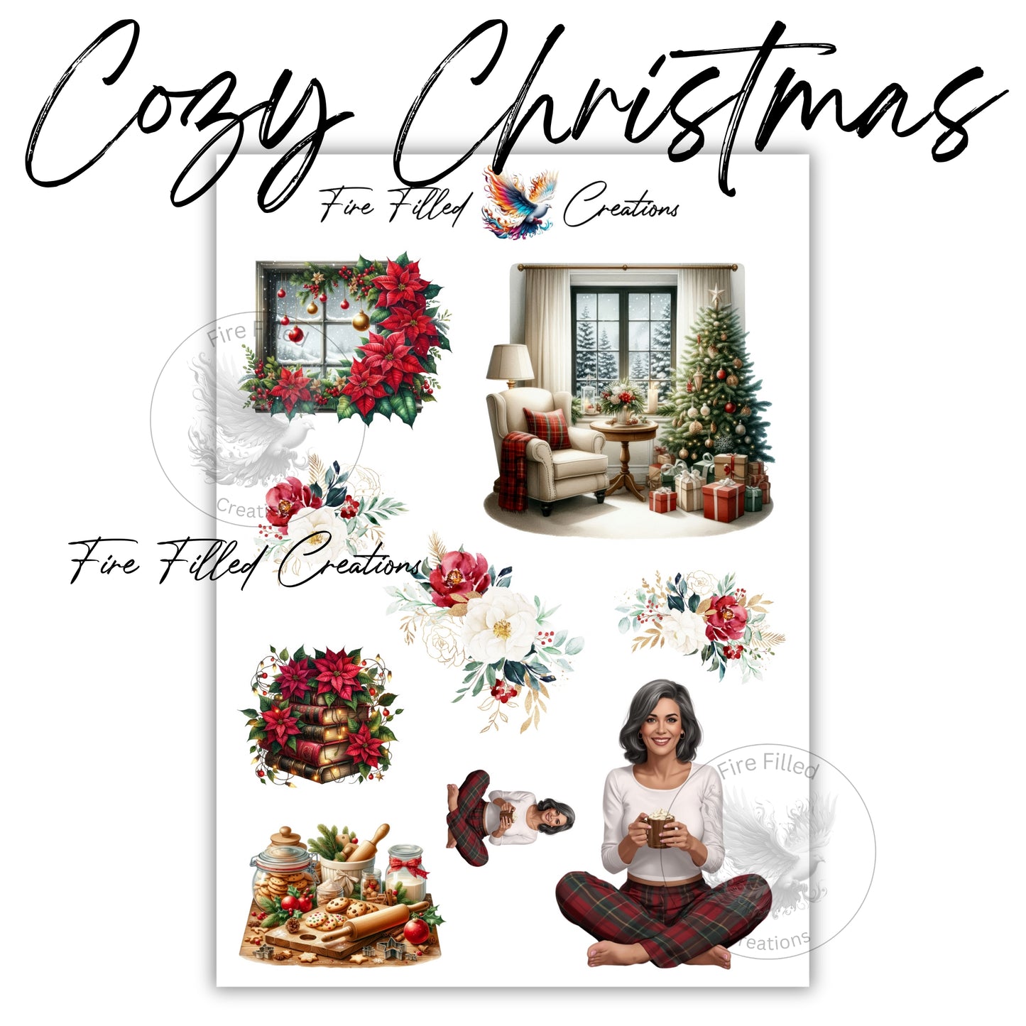 Cozy Christmas Sticker Sheets