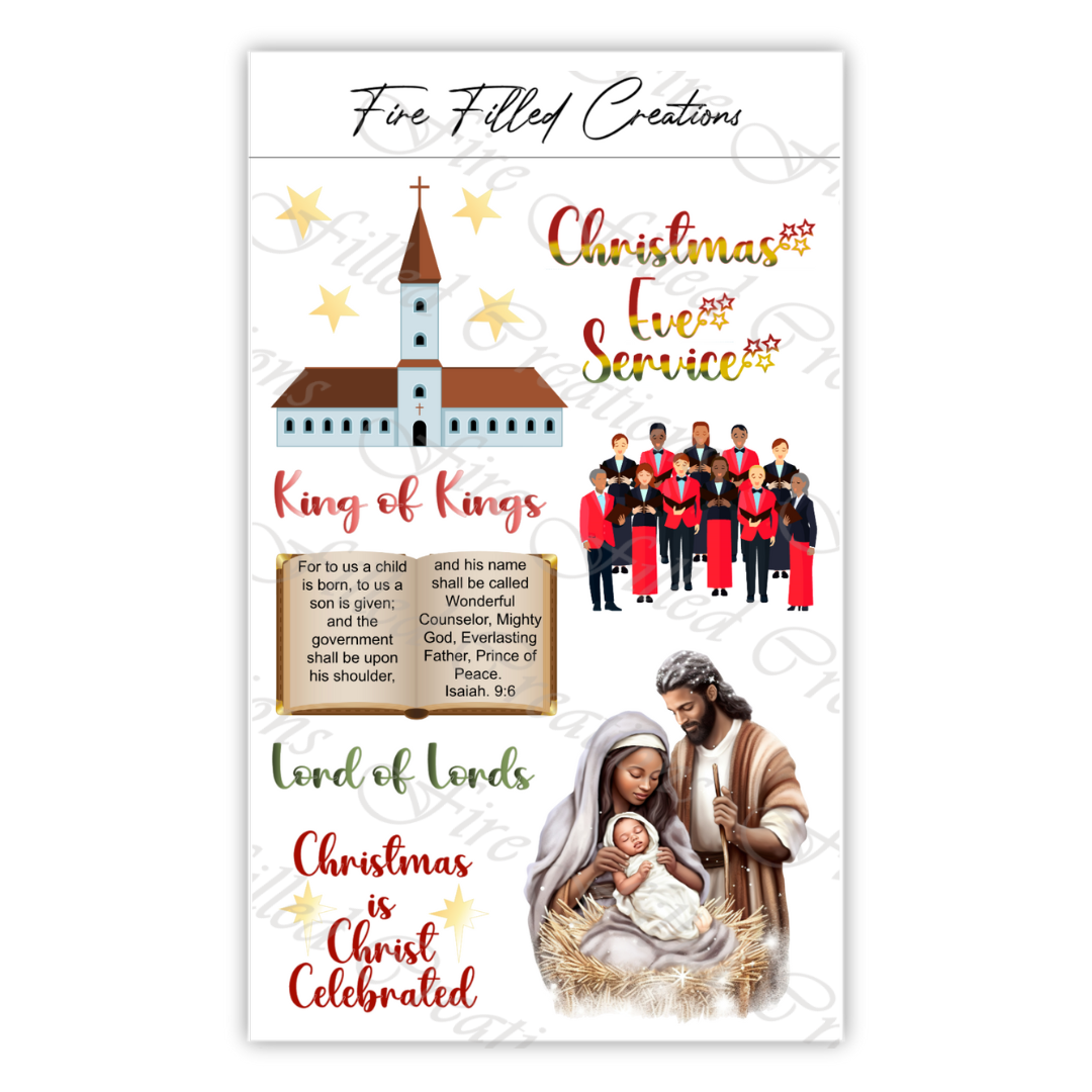 Christmas Activities Sticker Sheets