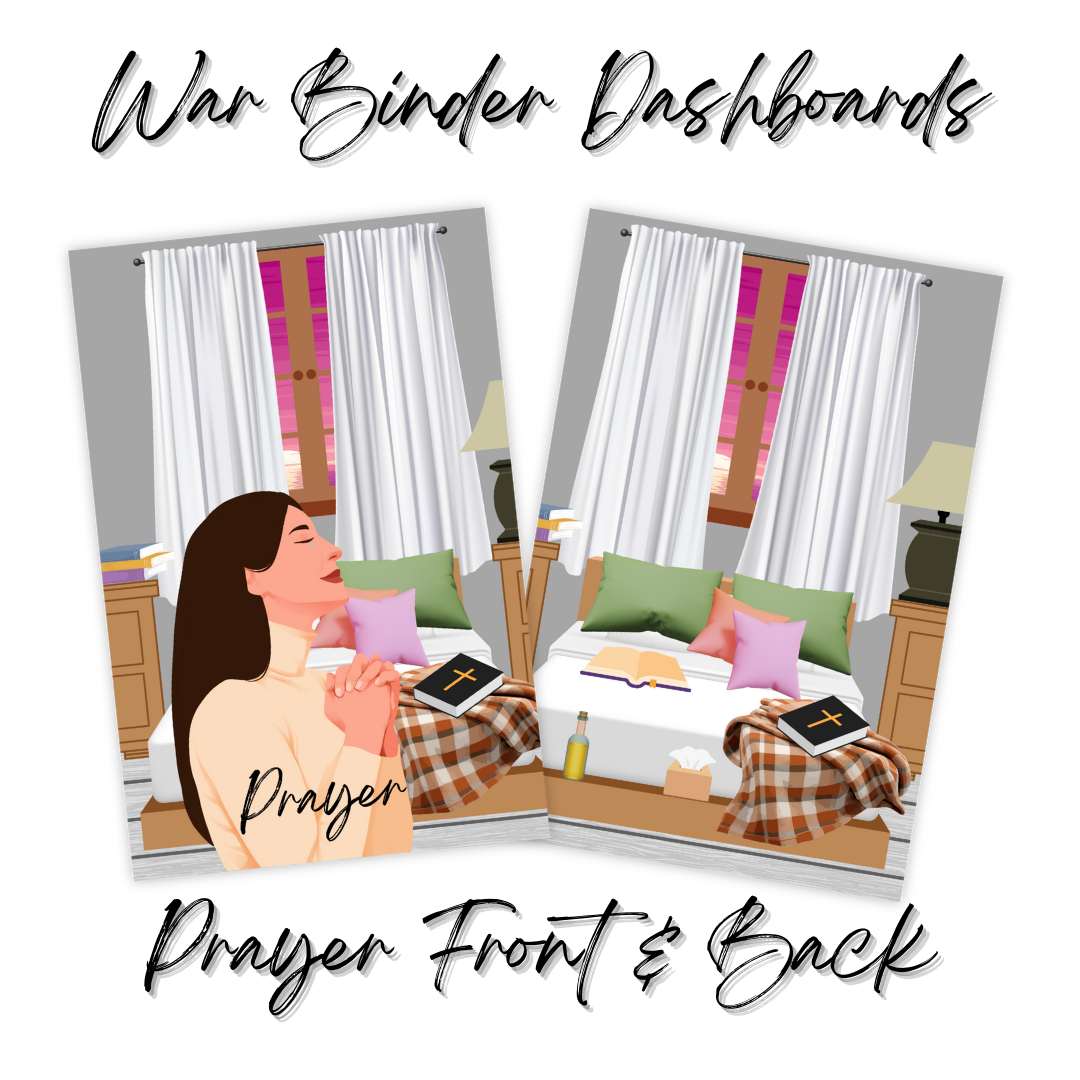 War Binder Cover and Dashboards - Collection #1 (Printable)