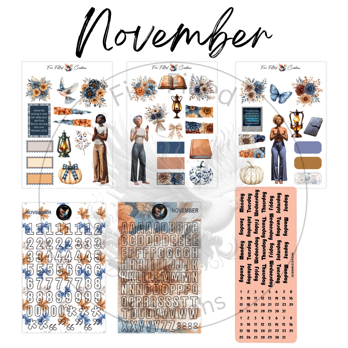 The Faith Based Quarterly Subscription (STICKERS ONLY) (Please Read!)