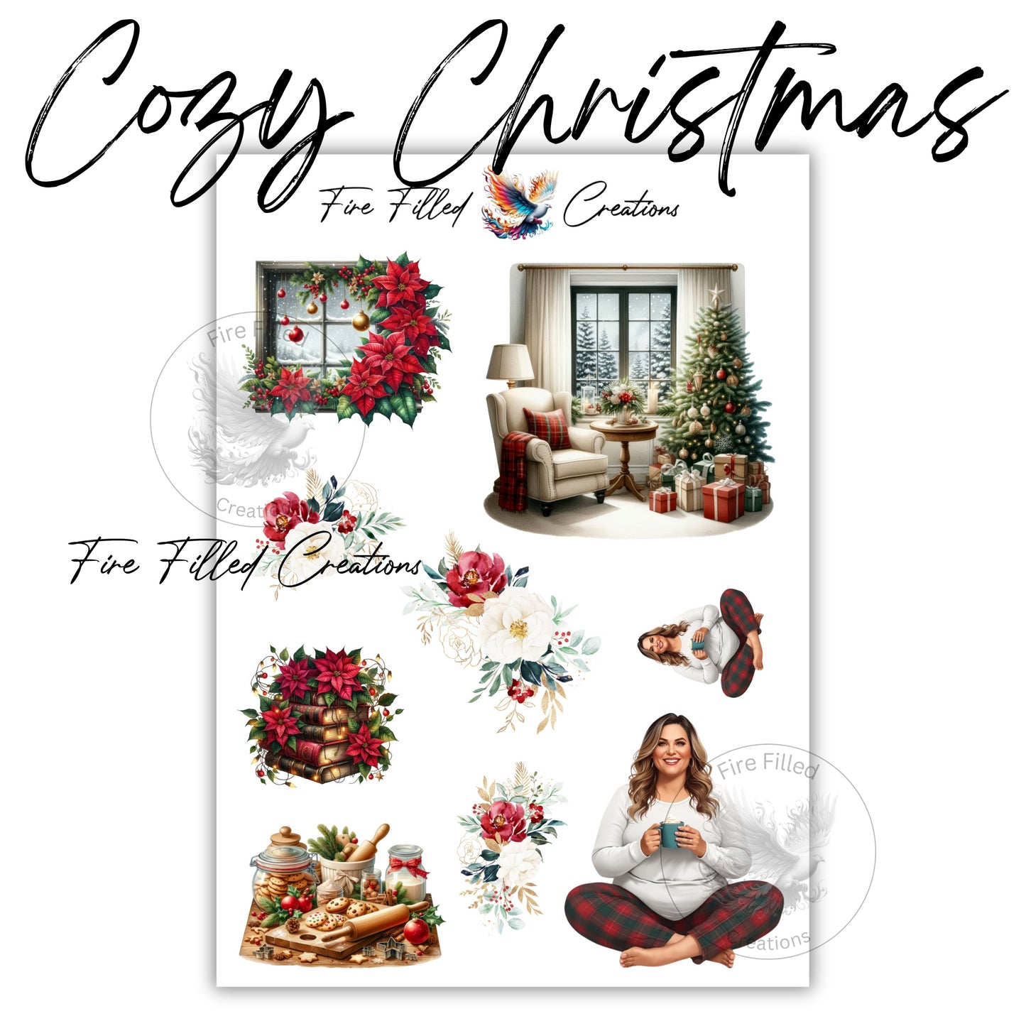 Cozy Christmas Sticker Sheets