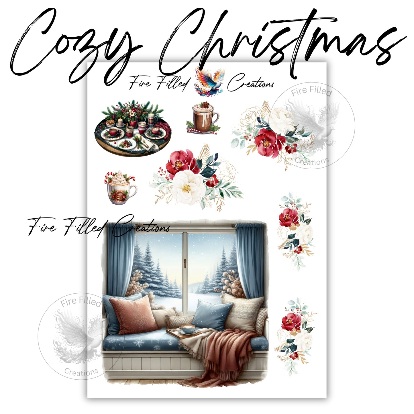 Cozy Christmas Sticker Sheets