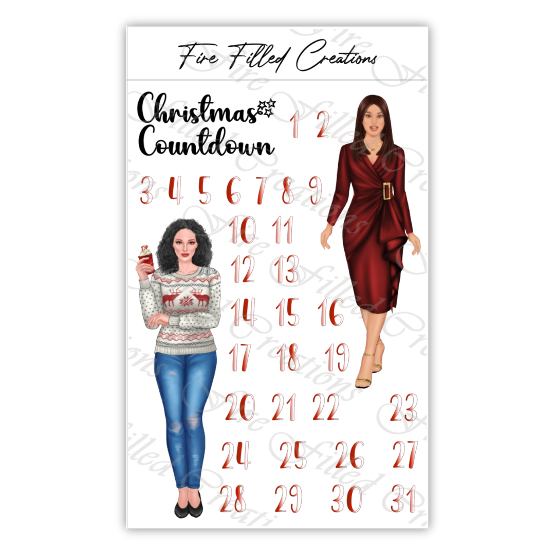 Christmas Activities Sticker Sheets