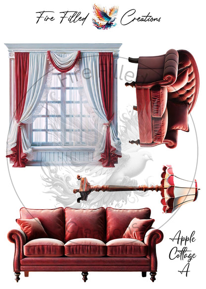 Furniture Sticker Sheets